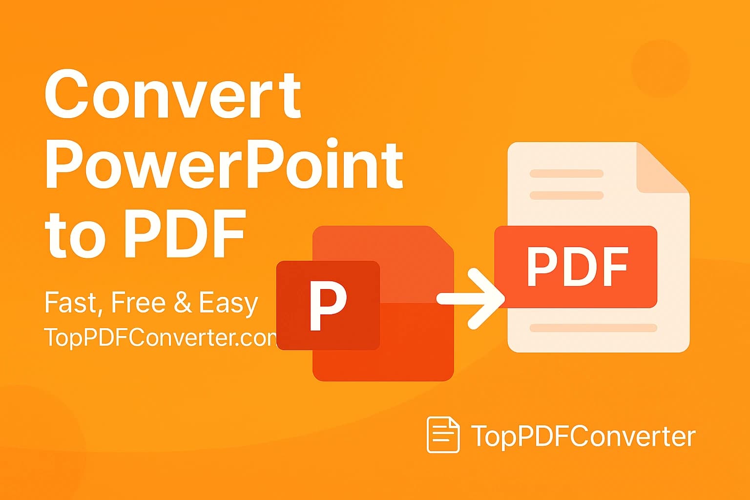 How to Convert PowerPoint to PDF
